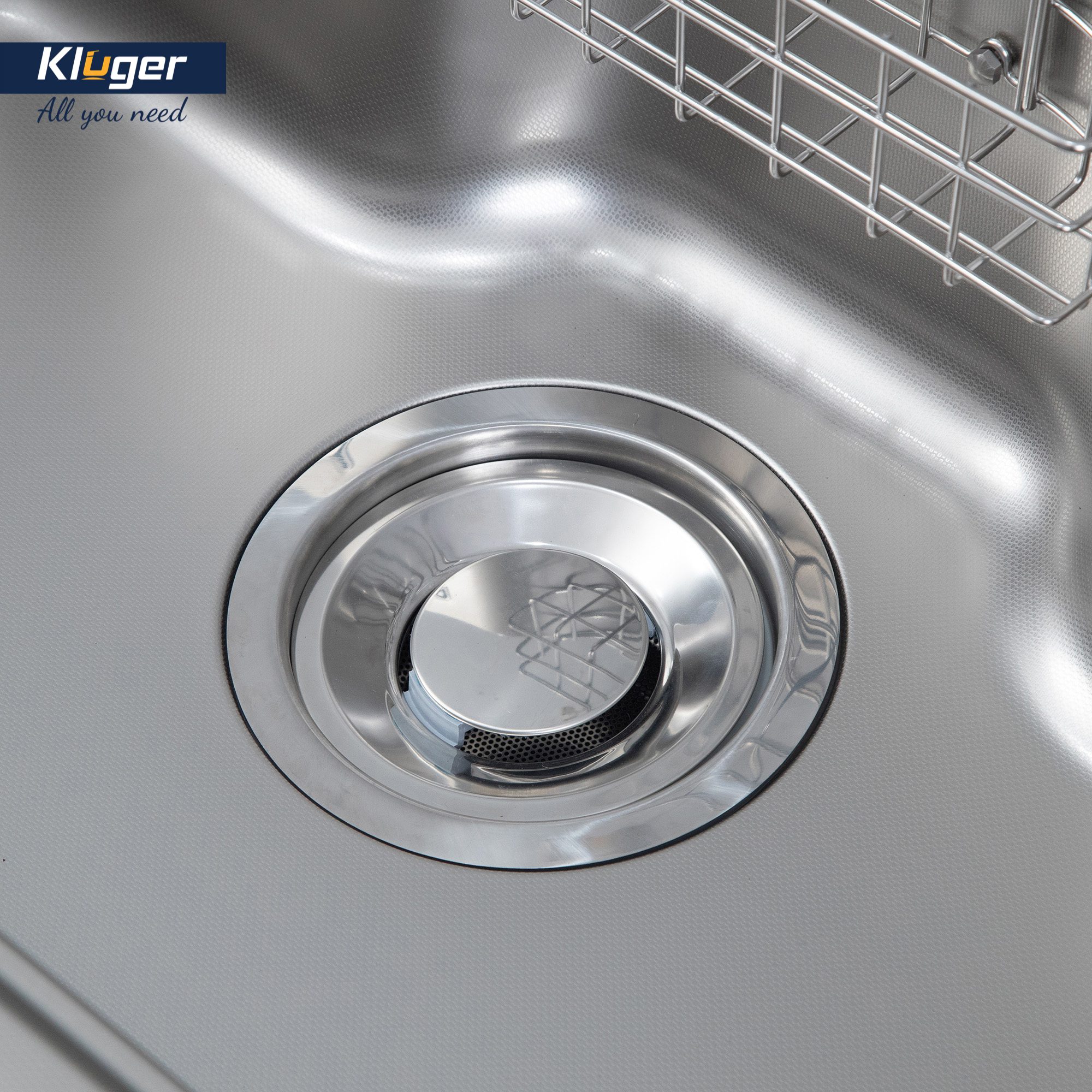 Ảnh công trình thực tế Bát rác inox Kluger KS-185J