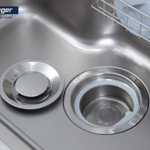 Ảnh công trình thực tế Bát rác inox Kluger KS-185J