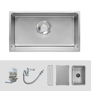 Ảnh công trình thực tế Chậu rửa bát Kluger KU7844FS Plus