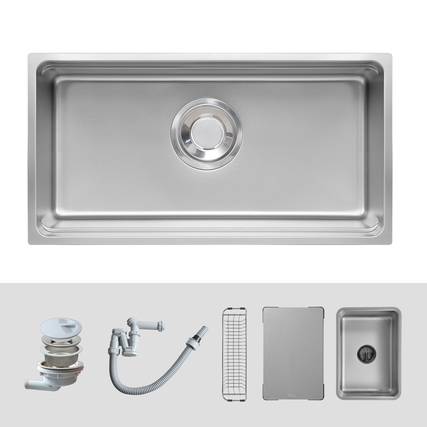 Ảnh công trình thực tế chậu rửa bát Kluger KU8844FS Plus