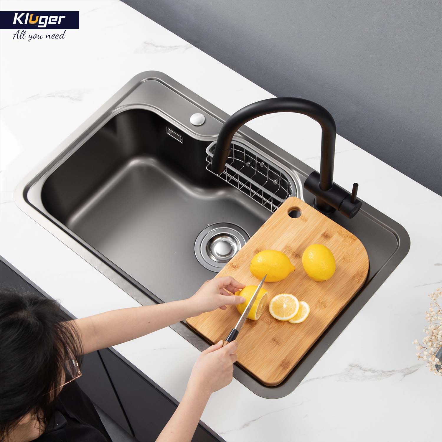 Ảnh công trình thực tế Thớt gỗ tre Kluger KCB – K500