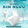 Combo Thiết Bị Vệ Sinh INAX Kim Ngưu Kim Quốc Tiến