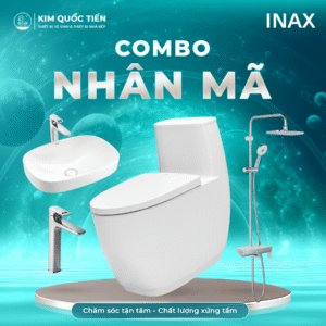 Combo Thiết Bị Vệ Sinh INAX Nhân Mã Kim Quốc Tiến