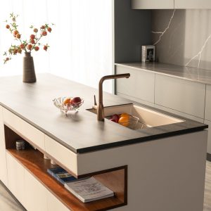 Ảnh công trình thực tế VÒI Rửa Bát DÂY RÚT NÓNG LẠNH MANIA NB307A