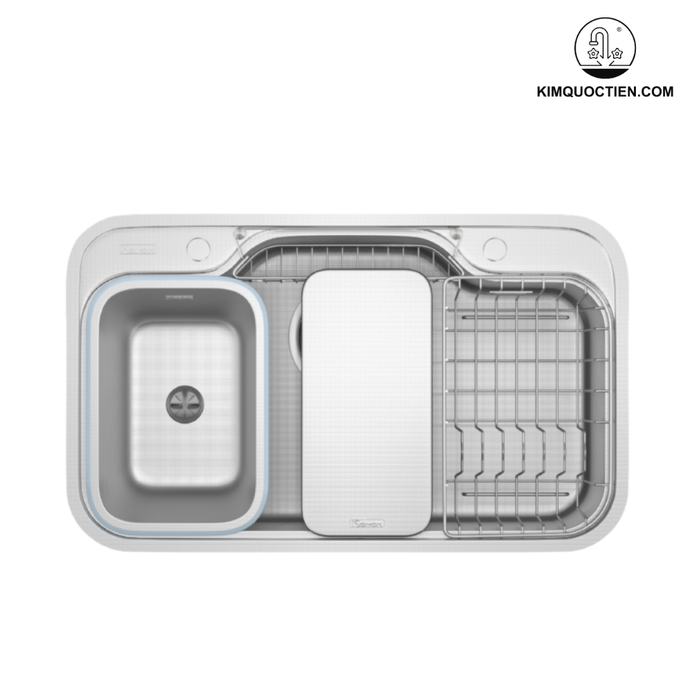Chậu rửa bát chống xước KONOX Dekor 8048SU Workstation Sink