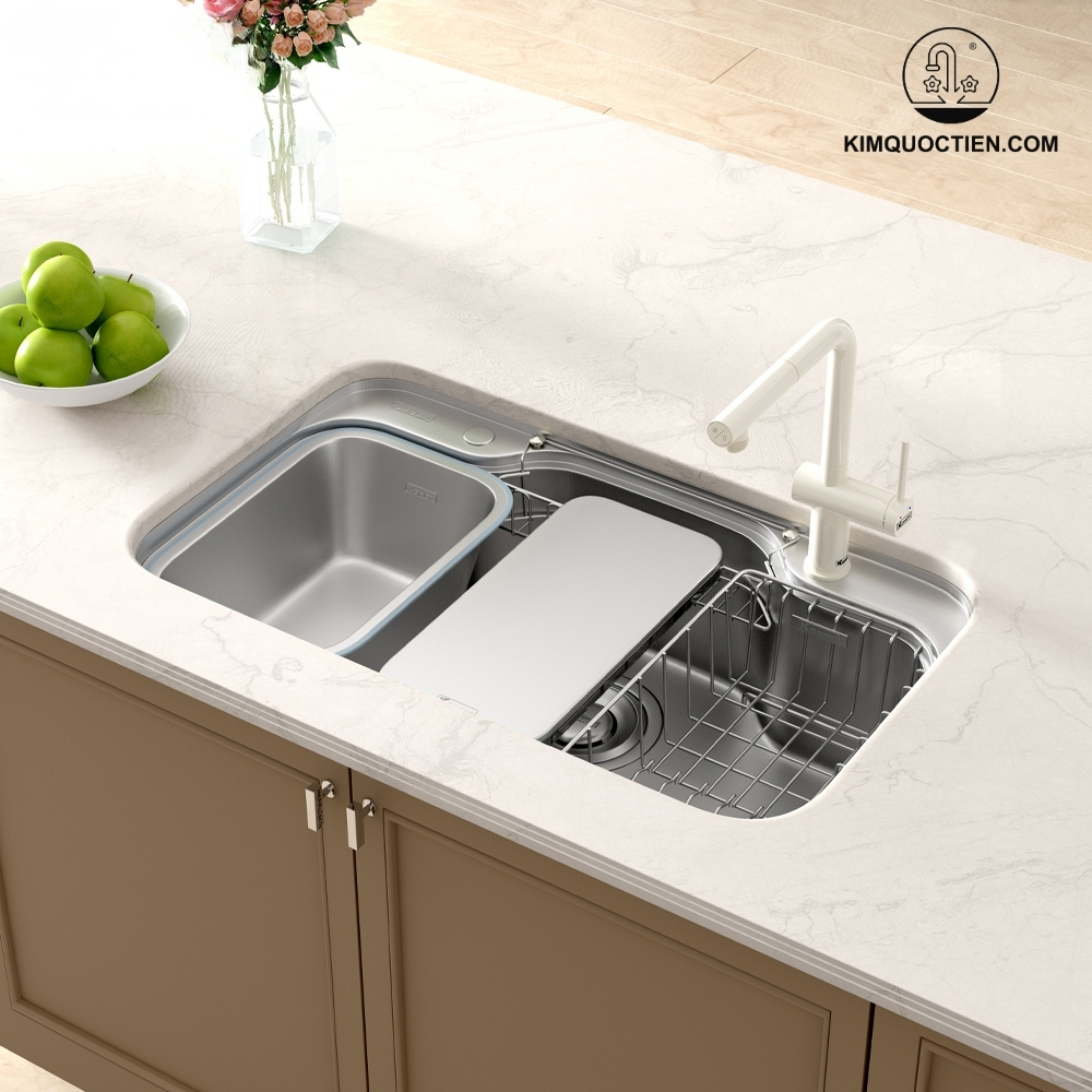 Alternative view of Chậu rửa bát chống xước KONOX Dekor 8048SU Workstation Sink