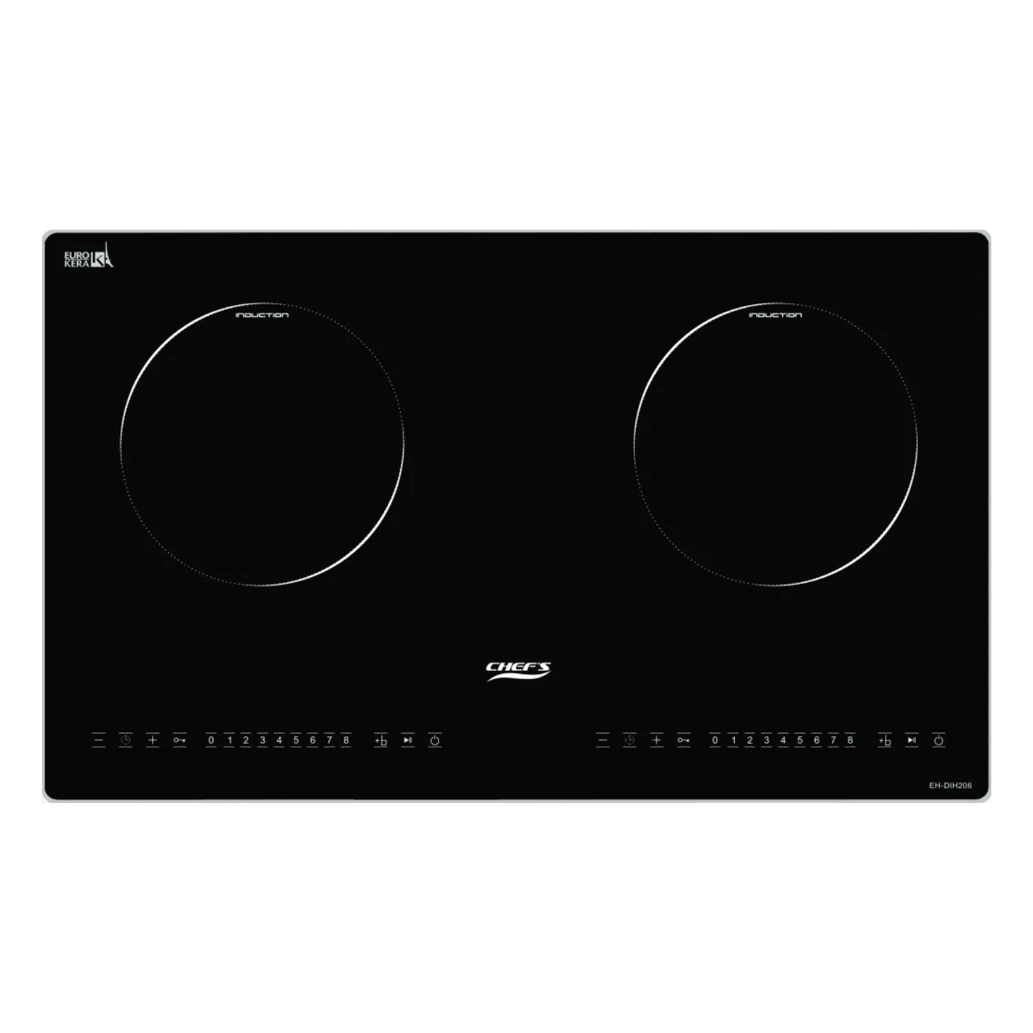 Bếp từ đôi CHEFS EH-DIH206