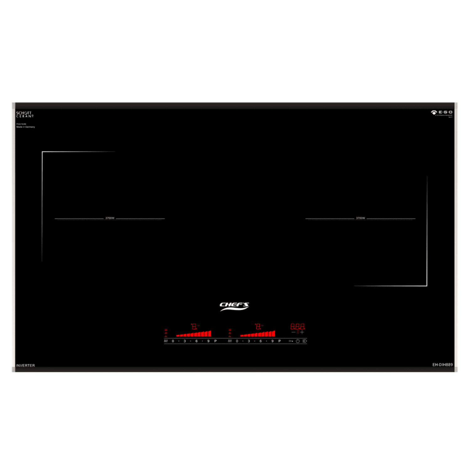 Bếp từ đôi CHEFS EH-DIH889