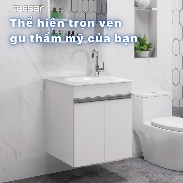 Ảnh công trình thực tế Tủ lavabo Caesar EH05038AV