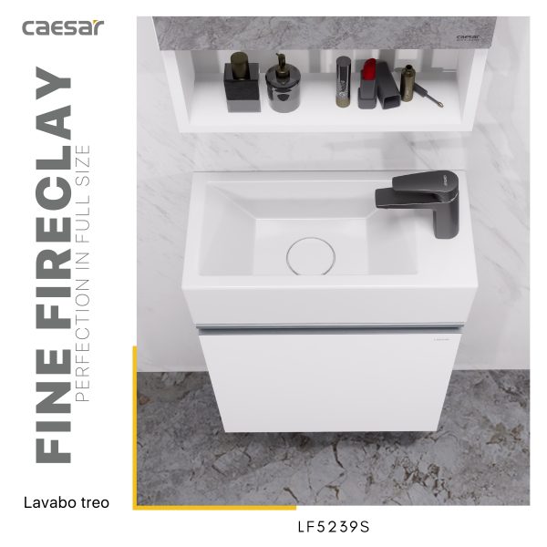 Ảnh công trình thực tế Tủ lavabo Caesar EH05239AV