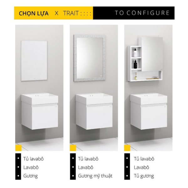 Ảnh công trình thực tế Tủ lavabo Caesar EH05263AV