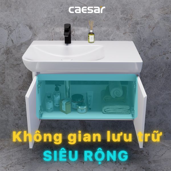 Ảnh công trình thực tế Tủ lavabo Caesar cabinet EH05372AV