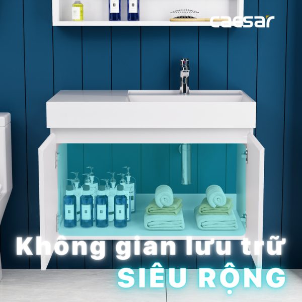Ảnh công trình thực tế Tủ lavabo Caesar cabinet EH05382AV