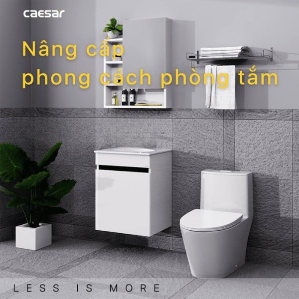 Ảnh công trình thực tế Tủ lavabo Caesar EH15022AV
