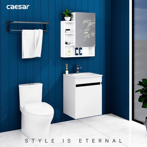 Ảnh công trình thực tế Tủ lavabo Caesar EH15022AV