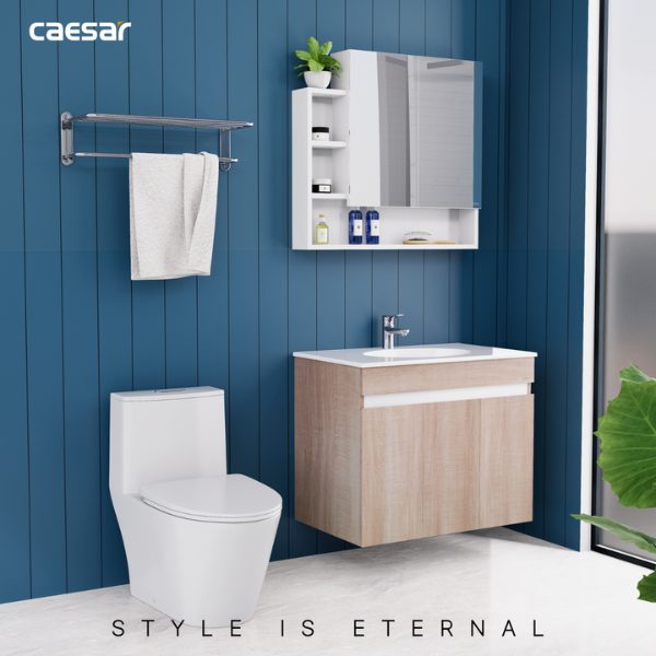 Ảnh công trình thực tế Tủ lavabo Caesar cabinet EH15026AW7V