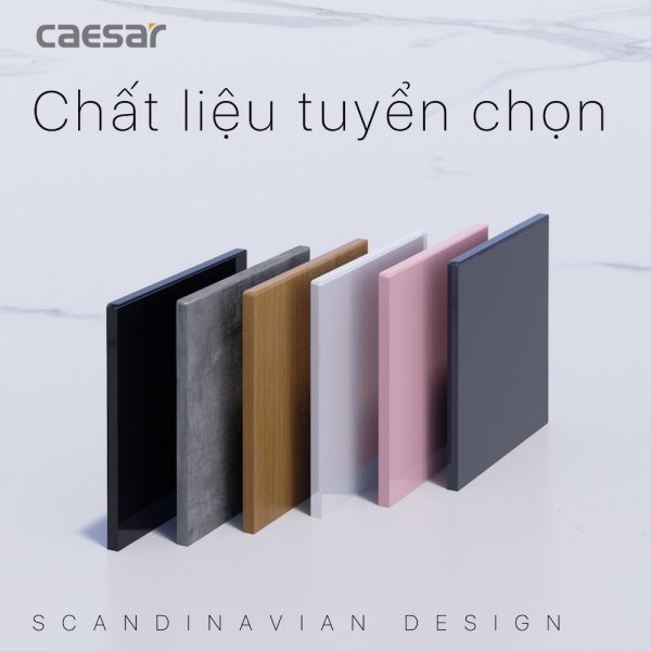 Ảnh công trình thực tế Tủ lavabo Caesar cabinet EH15032AW7V