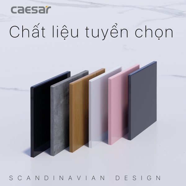 Ảnh công trình thực tế Tủ lavabo Caesar EH46001ADV