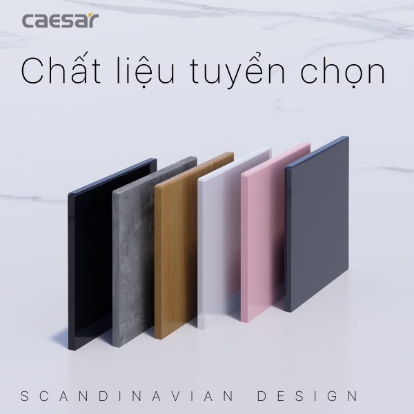 Ảnh công trình thực tế Tủ lavabo Caesar EH46002ADV