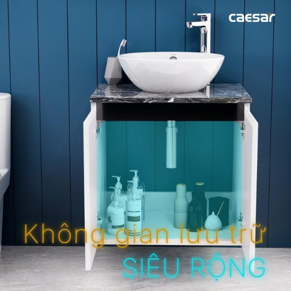 Ảnh công trình thực tế Tủ lavabo Caesar cabinet EH46002AV