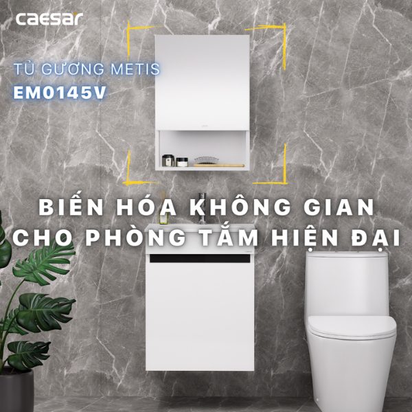 Alternative view of Tủ gương Caesar EM0145V