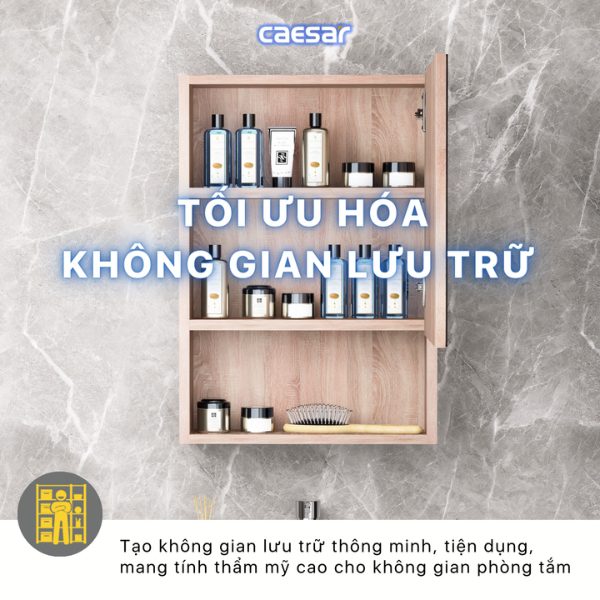 Alternative view of Tủ gương Caesar EM0145W