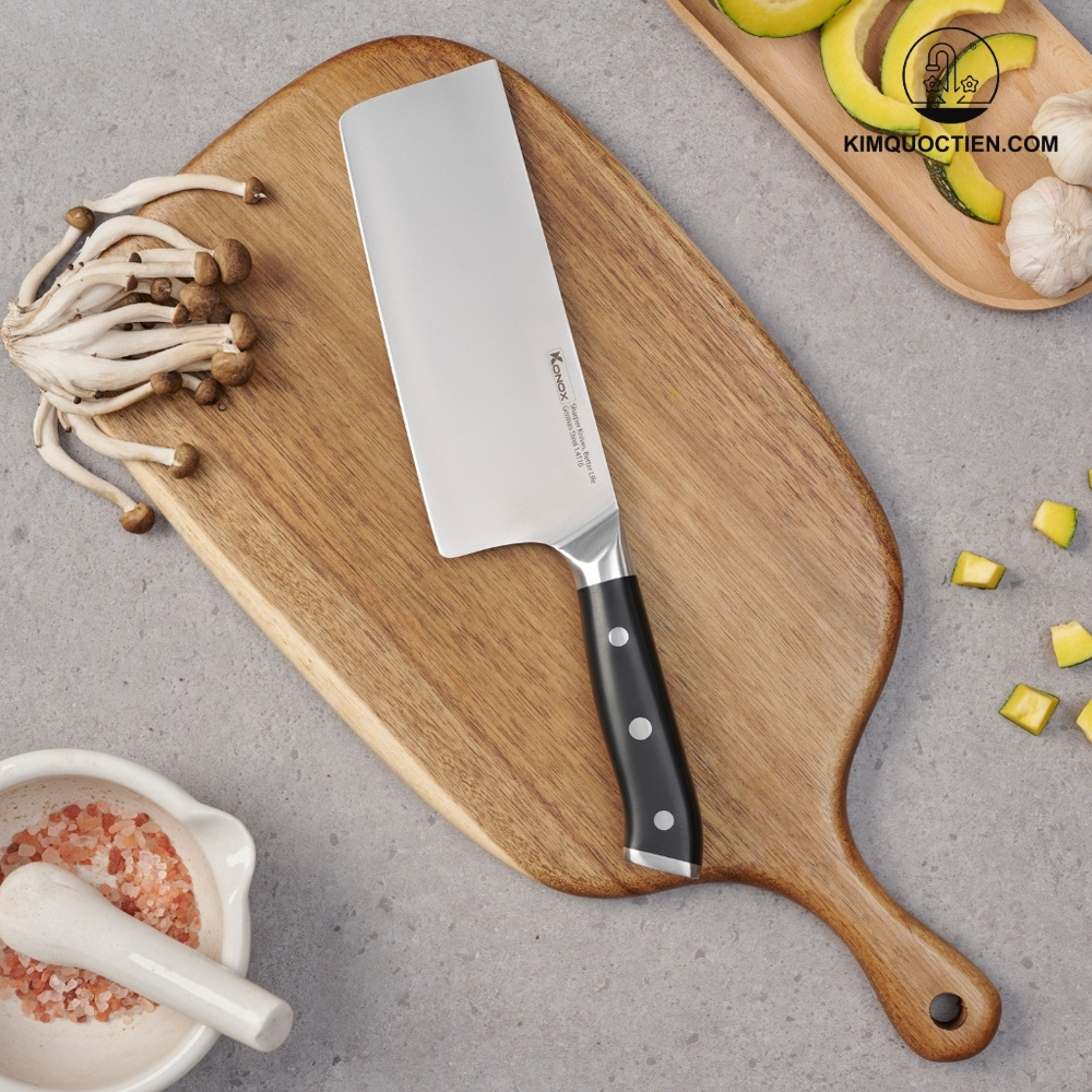 Alternative view of Dao thái lớn thép Đức KONOX Emmitt Chopper Series 7″