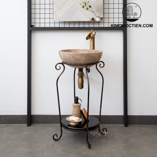 Alternative view of Chân Kệ Đặt Chậu Lavabo Bằng Sắt Kanly FP10