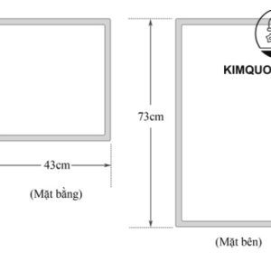 Ảnh công trình thực tế Khung Sắt Đặt Chậu Lavabo Kanly FP11