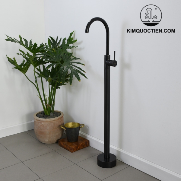 Ảnh công trình thực tế Vòi Xả Bồn Đặt Sàn Kanly GCAH6B Nóng Lạnh Màu Đen