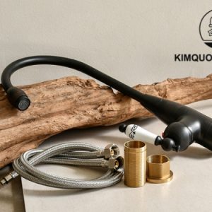 Ảnh công trình thực tế Vòi Rửa Chén Kanly GCC01B Nóng Lạnh
