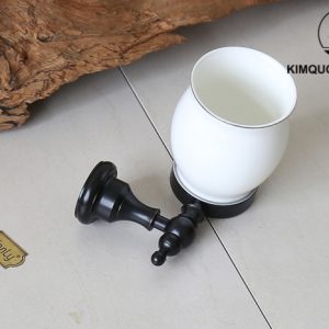 Alternative view of Giá để cốc đơn bằng đồng Kanly GCK07B