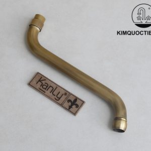 Ảnh công trình thực tế Vòi xả nước dài bằng đồng Kanly GCK58