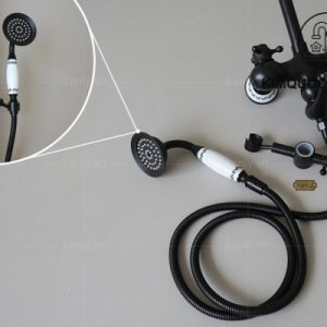 Ảnh công trình thực tế Bộ sen cây tắm đứng nóng lạnh bằng đồng Kanly GCS11B
