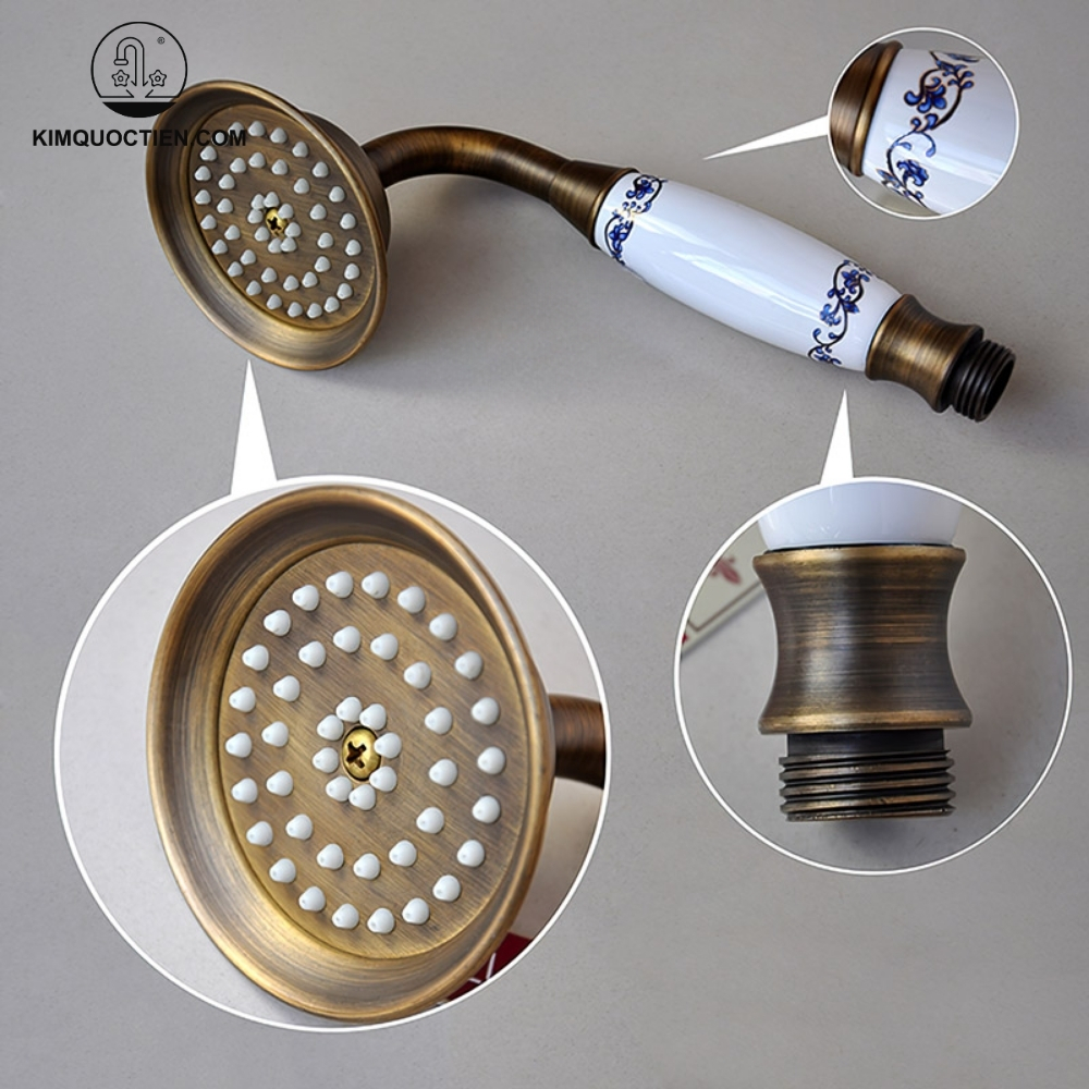 Ảnh công trình thực tế Vòi Sen Tắm Kanly GCS21 Nóng Lạnh Cổ Điển Gắn Tường