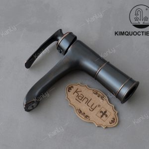 Ảnh công trình thực tế Vòi Lavabo Kanly GCV41B Nóng Lạnh Bằng Đồng Màu Đen