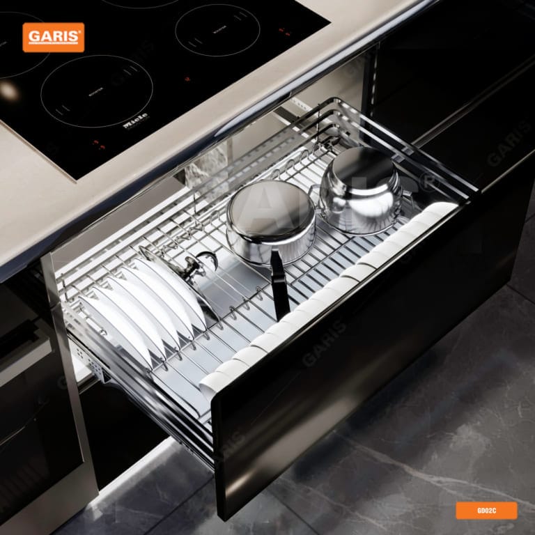 Giá Bát Đĩa Nan Vuông GARIS GD02.70C