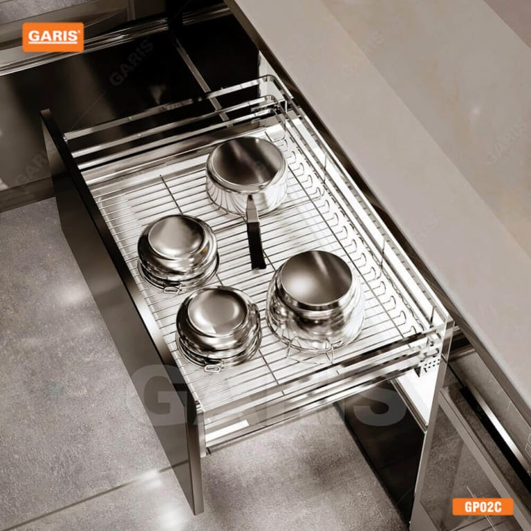 Giá Xoong Nồi Nan Vuông GARIS GP02.80C