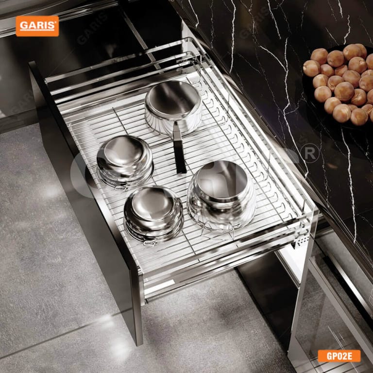 Giá Xoong Nồi Nan Vuông GARIS GP02.80E