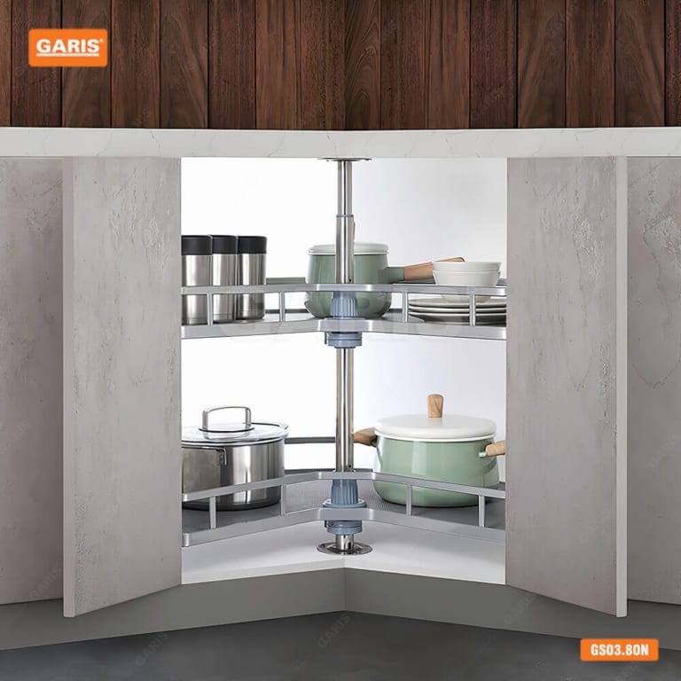 Mâm Xoay Mở 3/4 GARIS GS03.80N