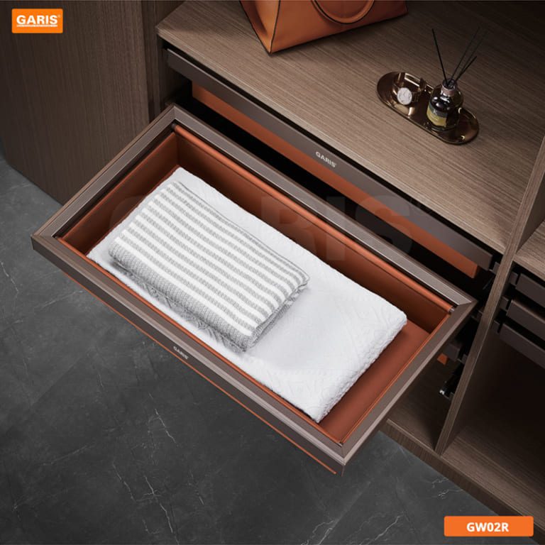 Ngăn Kéo Để Đồ Gập Bọc Da GARIS GW02.8R