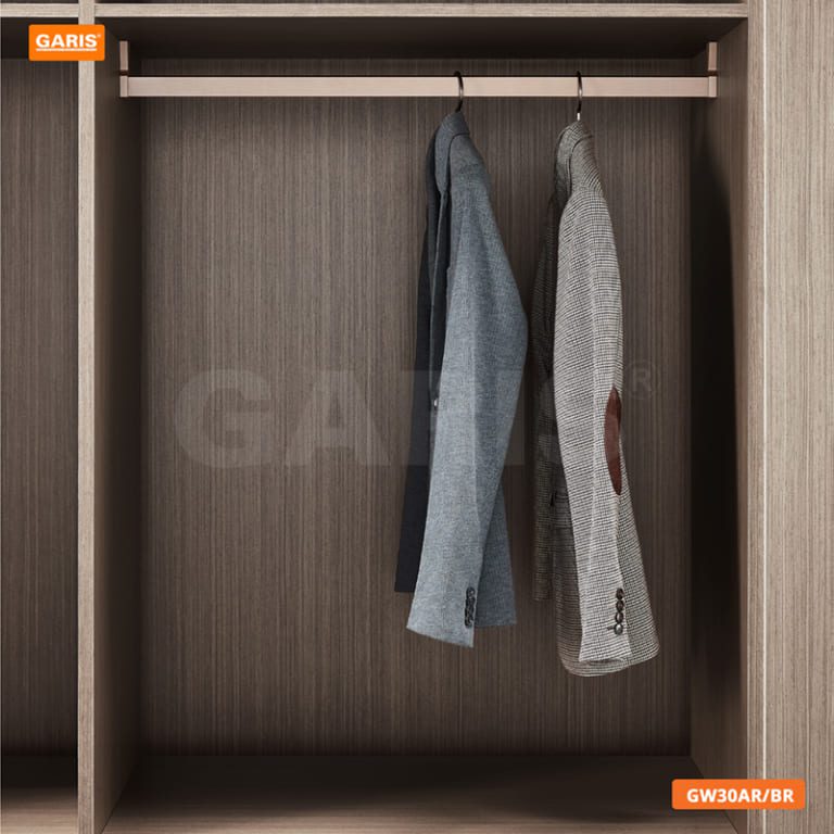 Thanh Suốt Treo Quần Áo GARIS GW30.AR Hợp Kim Nhôm 3 mét