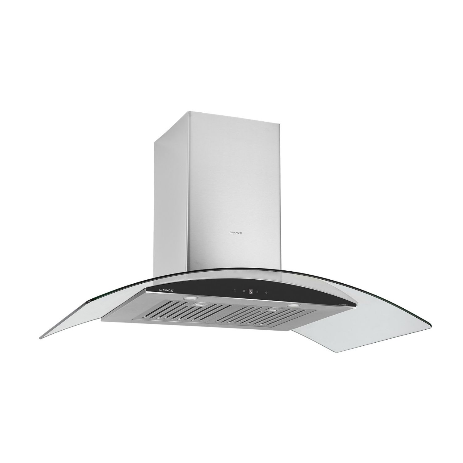 Hút mùi GRANDX GX H70C55 Lite kính cong áp tường (AC)