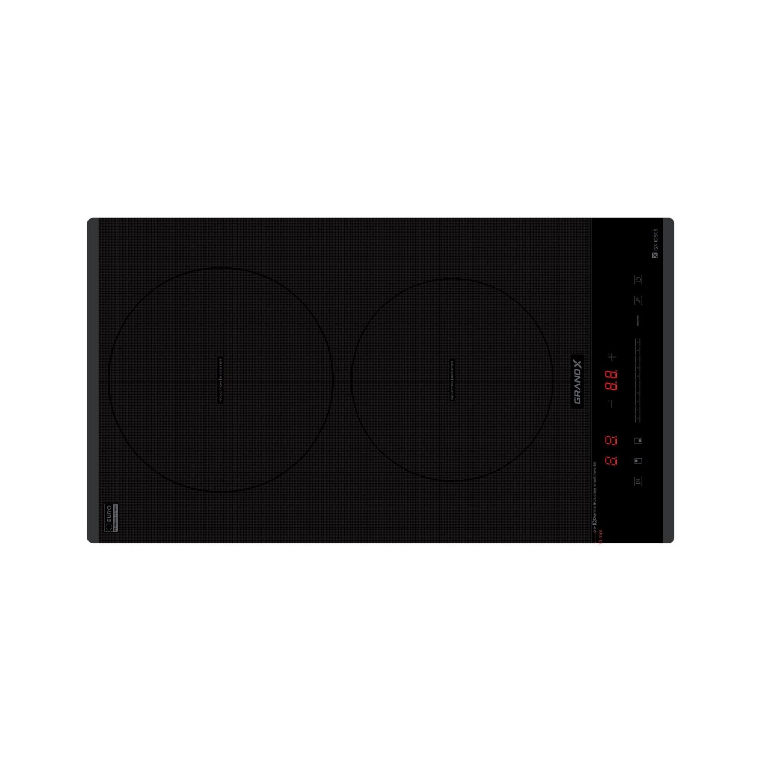 Bếp từ GRANDX GX ID505 Serial 5 2 vùng nấu Domino