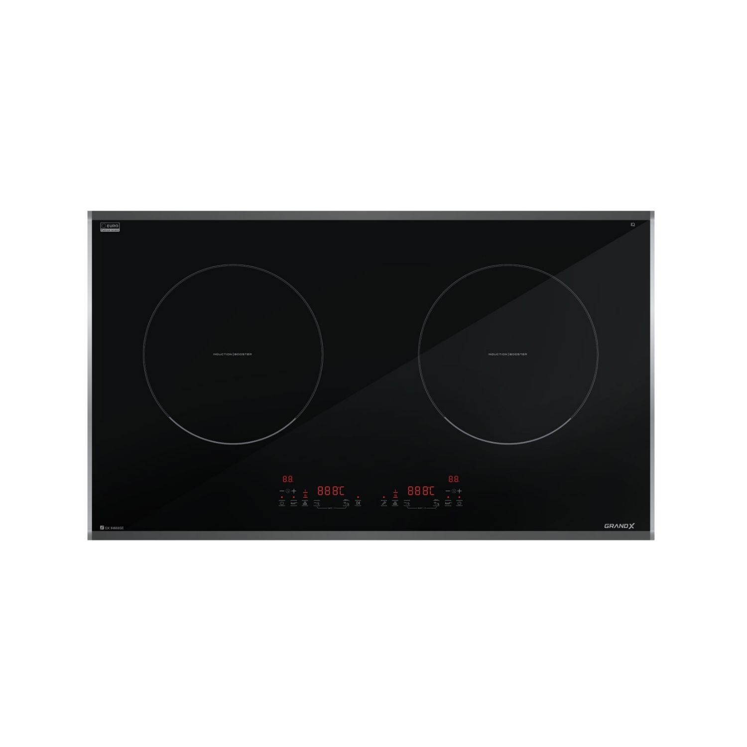 Bếp từ GRANDX GX IH668SE Serial 6 2 vùng nấu
