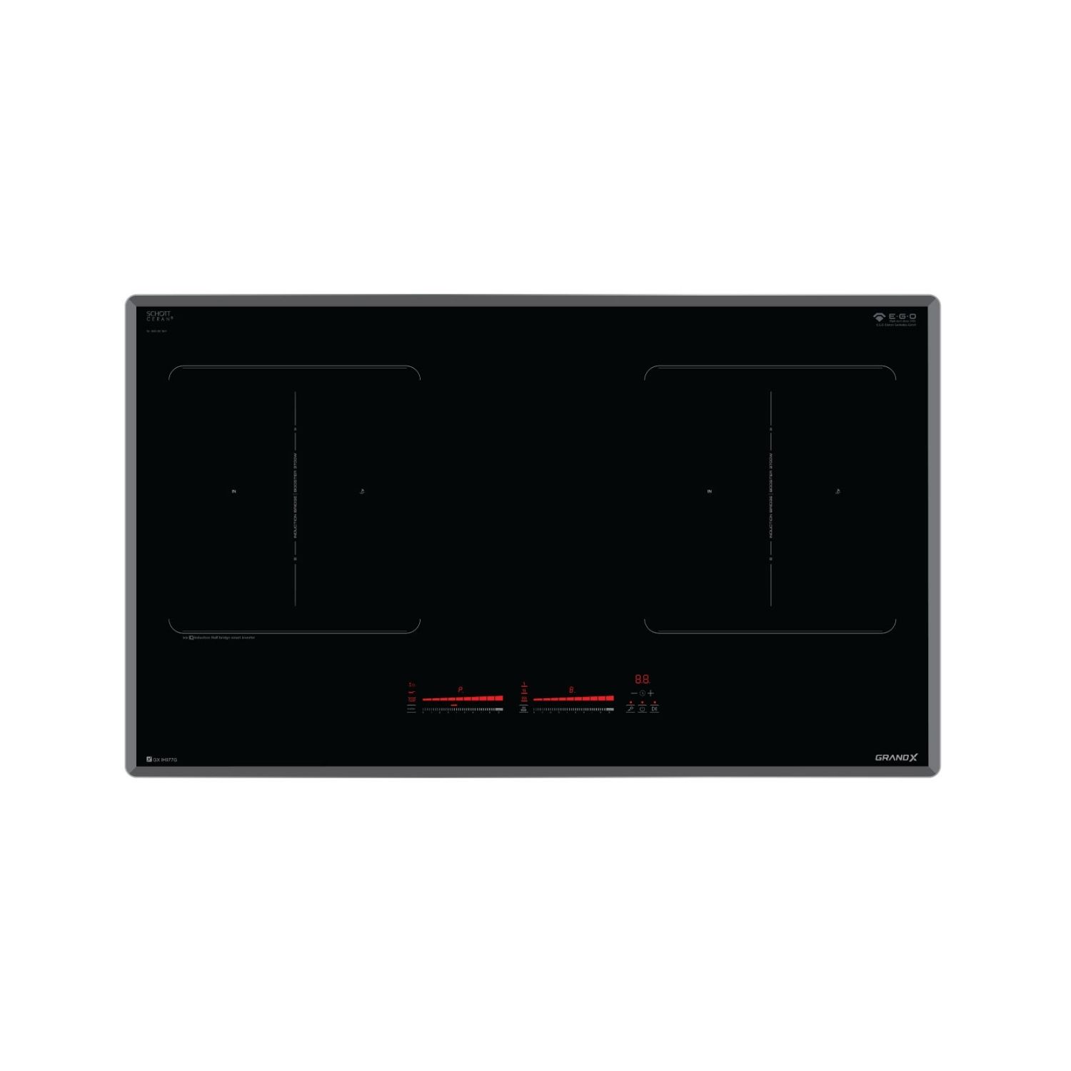 Bếp từ GRANDX GX IH977G Serial 9 2 vùng nấu