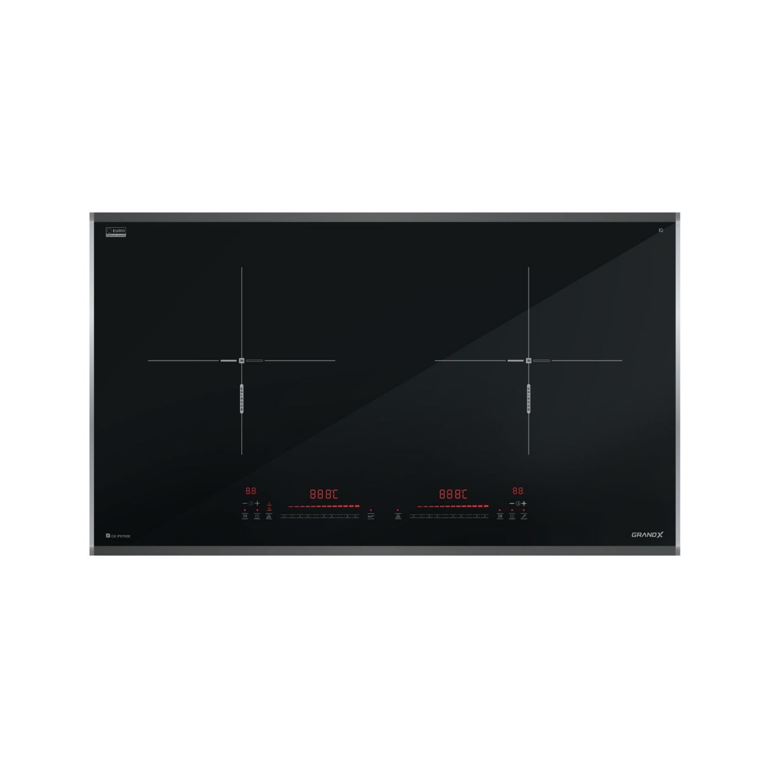 Bếp từ GRANDX GX IP676SE Serial 6 2 vùng nấu