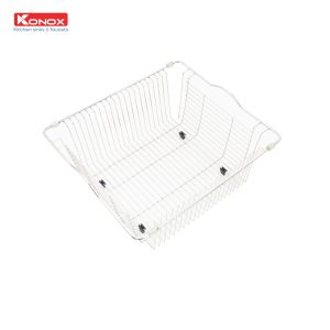 Ảnh công trình thực tế Giá úp bát Inox Basket – Konox BK02