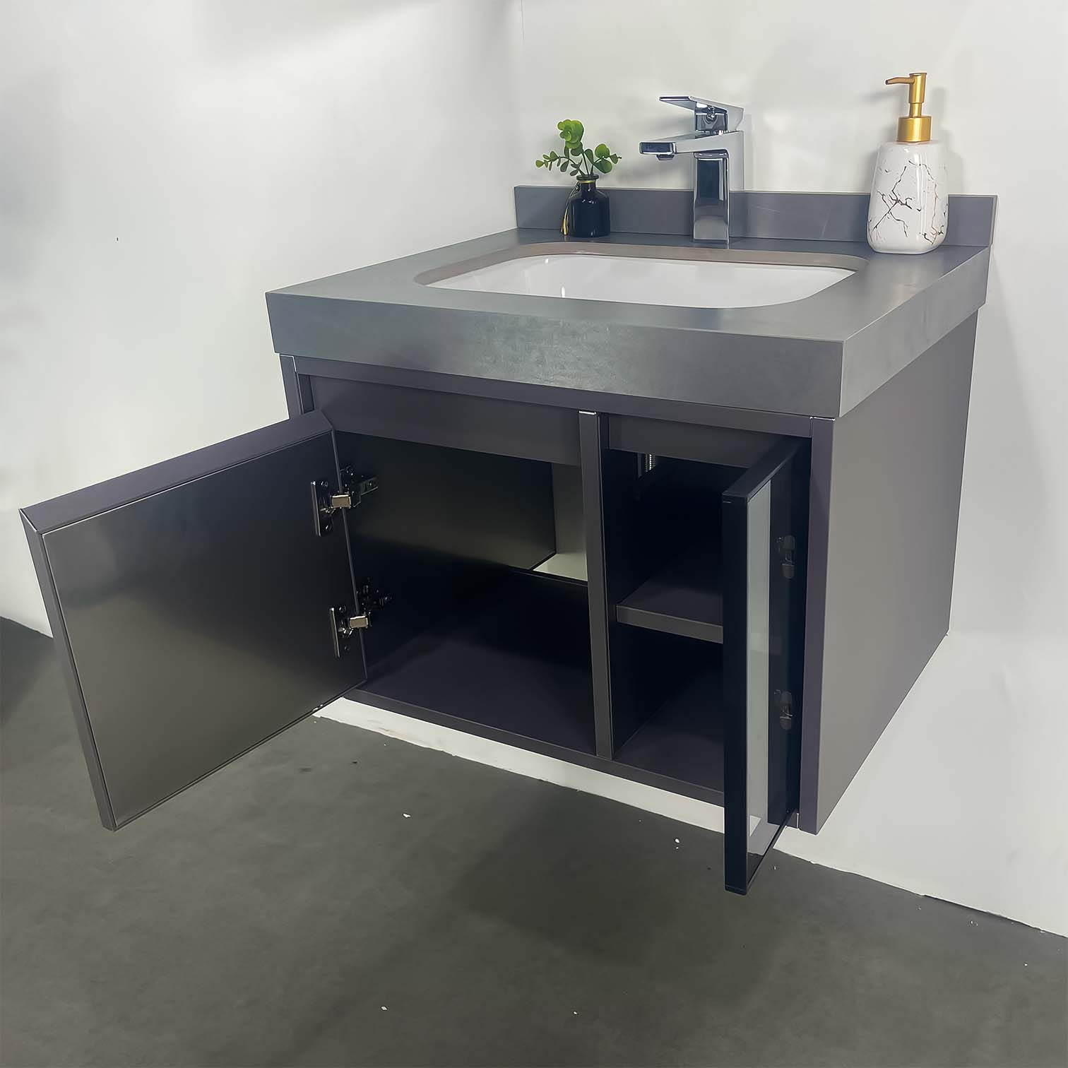 Alternative view of Bộ Tủ Chậu MOWOEN MW6803S-60 600mm
