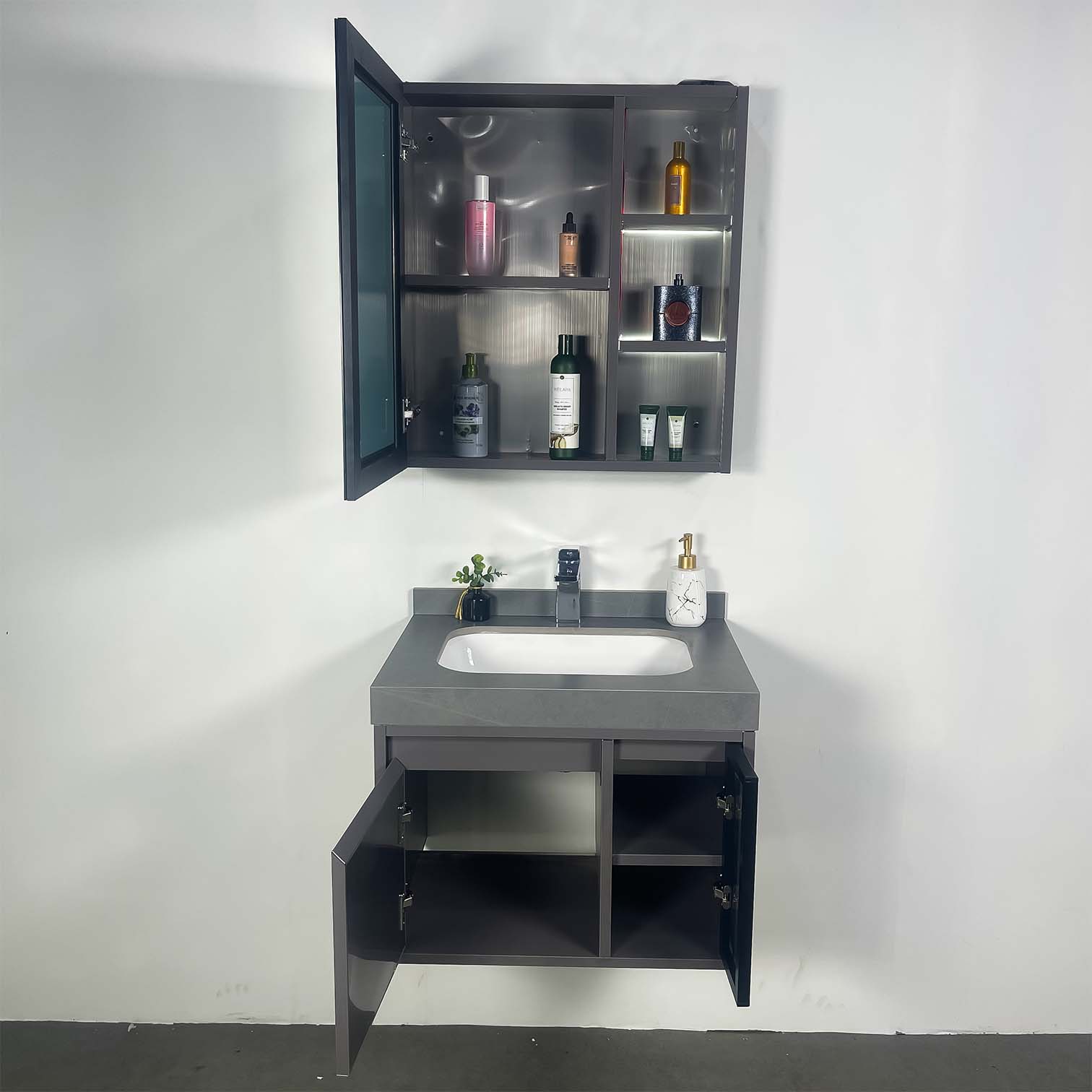 Bộ Tủ Chậu MOWOEN MW6803S-60 600mm